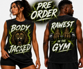 PRE-ORDER “RAWEST IN THE GYM” Cropped Muscle Tank
